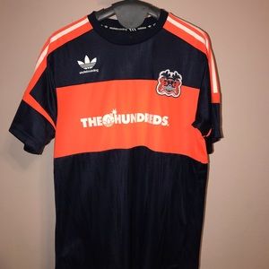 Adidas X The Hundred soccer jersey